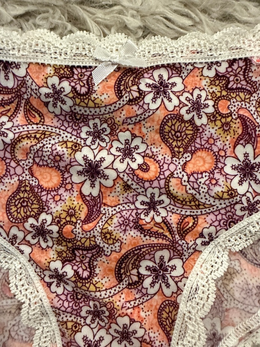 NWT Victoria’s Secret Lace Dream Angels Silky Smooth Lace Hiphugger VTG Small - Picture 2 of 7